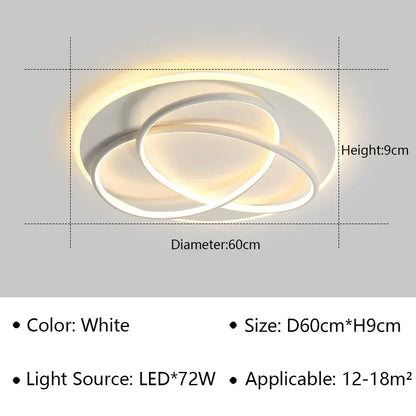 plafonnier led moderne pour décoration intérieure élégante et lumineuse.