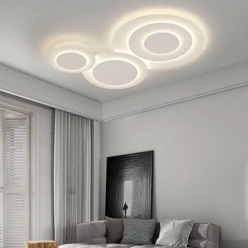 plafonnier led moderne pour décoration intérieure et éclairage élégant.