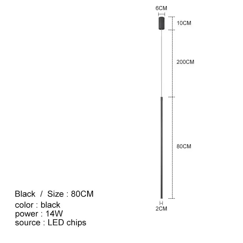 Barre LED Suspendue.