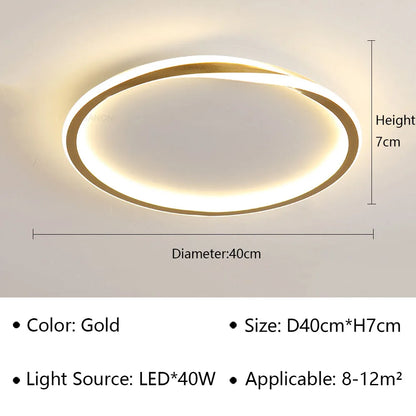 plafonnier led moderne pour décoration intérieure élégante et contemporaine.