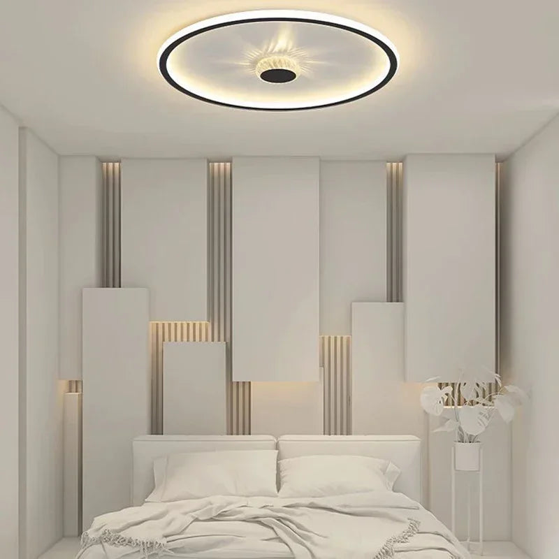 plafonnier led moderne pour décoration intérieure élégante et lumineuse.