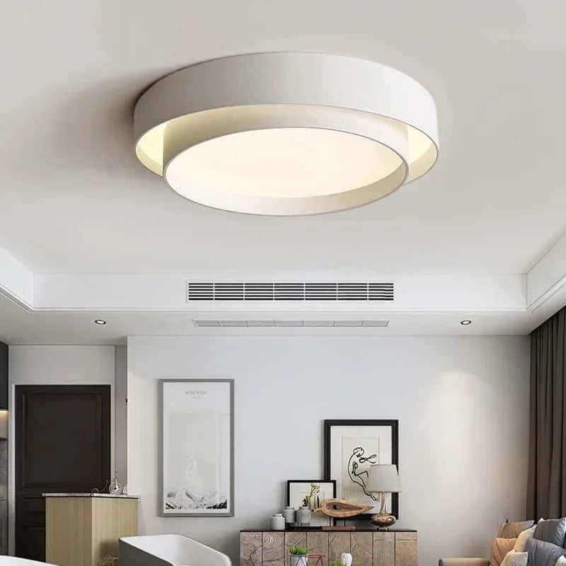 plafonnier led moderne design pour décoration intérieure élégante.