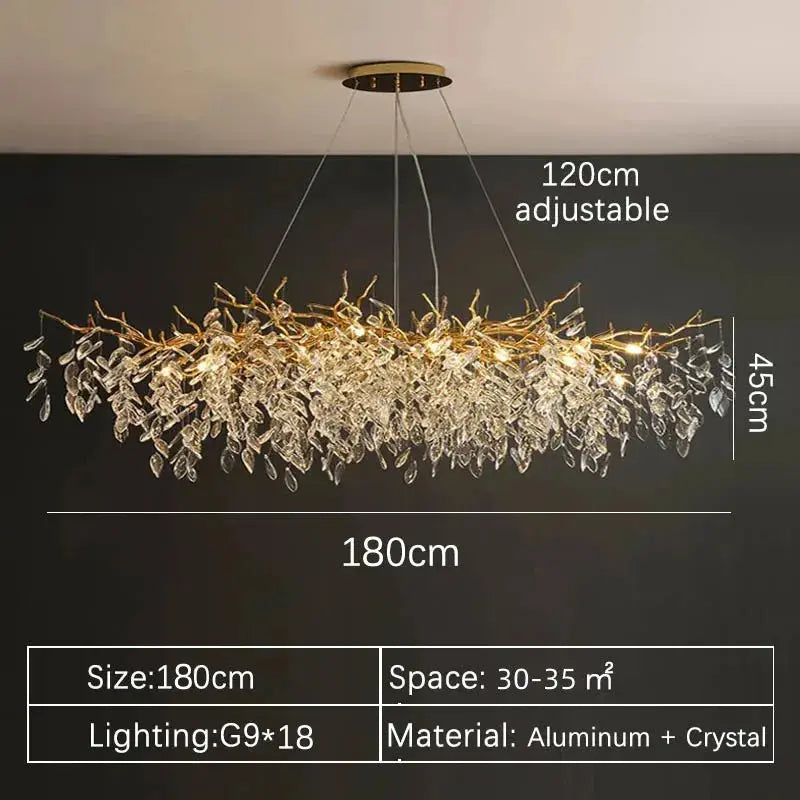 Lustre Luxueux LED.