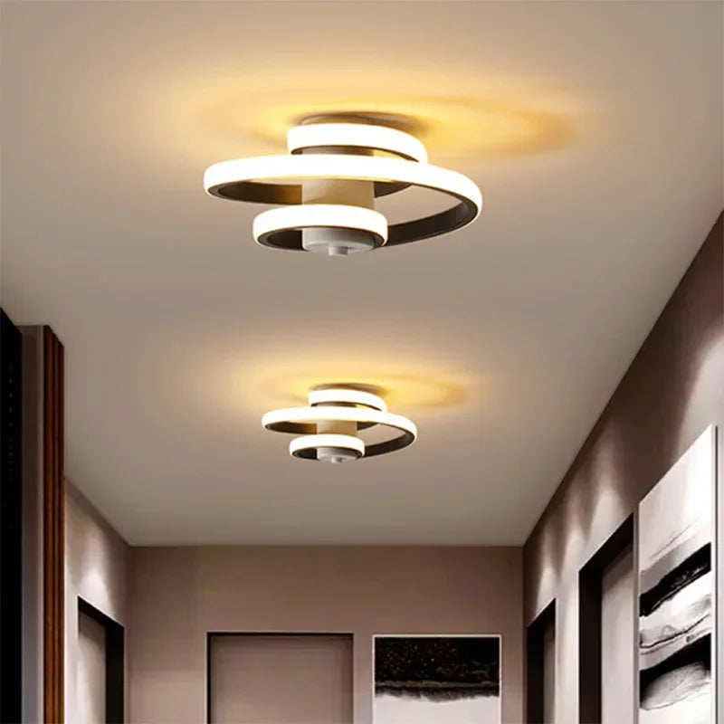 plafonnier à led moderne pour éclairage intérieur design.