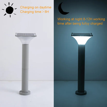 lampe solaire à led pour jardin et extérieur moderne.