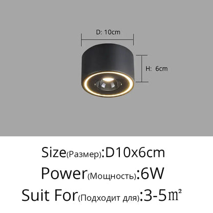 Spots à LED Ajustable.