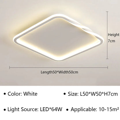 plafonnier led moderne pour décoration intérieure élégante et contemporaine.