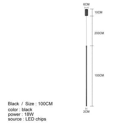 Barre LED Suspendue.