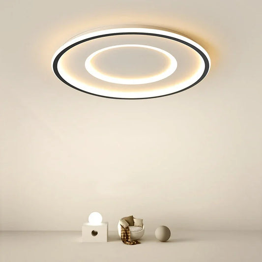 plafonnier led moderne pour décoration d'intérieur élégante.