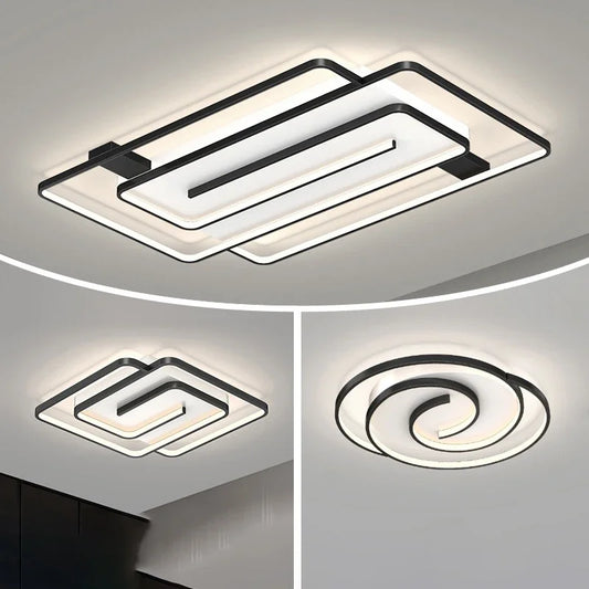 plafonnier led moderne pour décoration intérieure élégante.