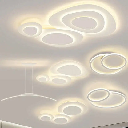 plafonnier led moderne pour décoration intérieure et éclairage élégant.