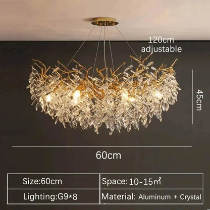 Lustre Luxueux LED.