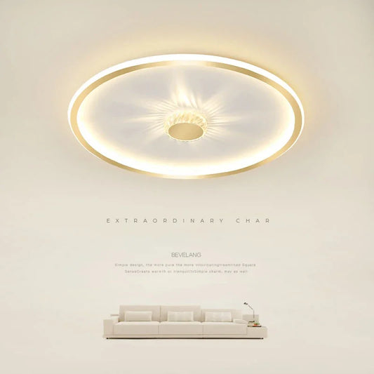 plafonnier led moderne pour décoration intérieure élégante.