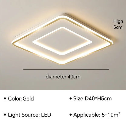 plafonnier led moderne pour décoration d'intérieur élégante.