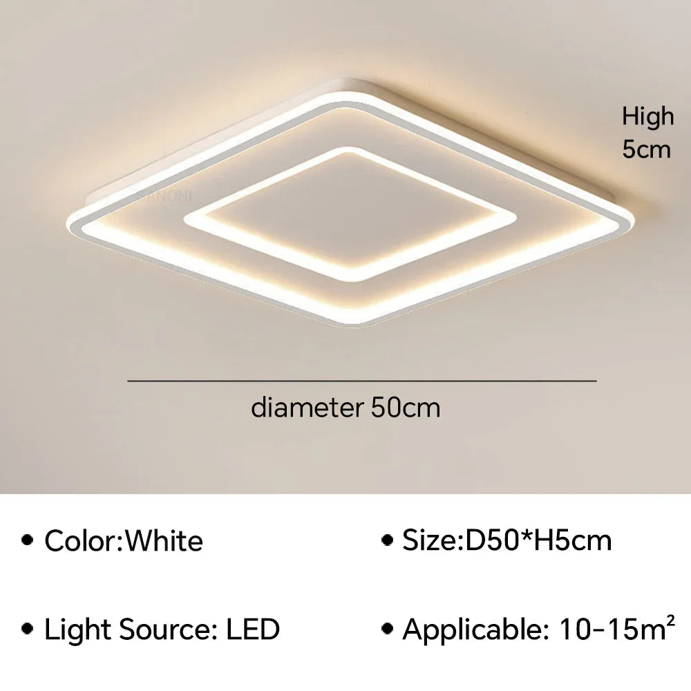 plafonnier led moderne pour décoration d'intérieur élégante.