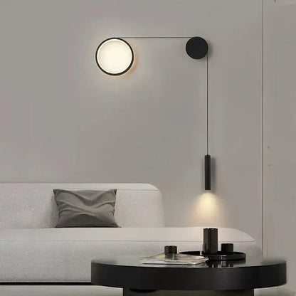 applique murale led moderne et simple pour intérieur.