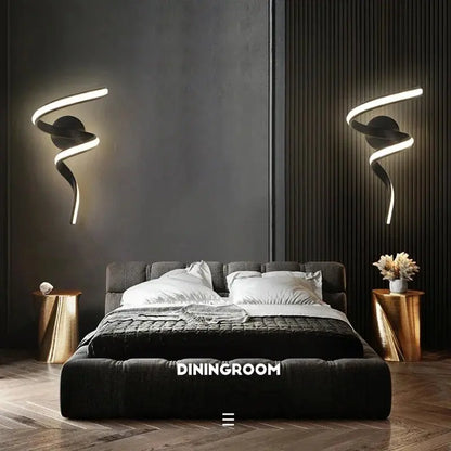 applique murale led moderne pour décoration intérieure élégante.