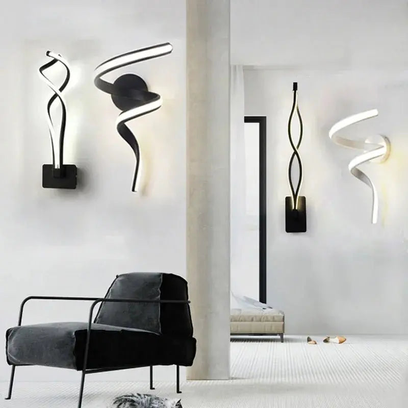 applique murale led moderne pour décoration intérieure élégante.