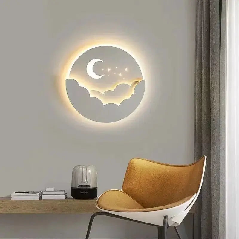 applique murale led moderne pour décoration intérieure et ambiance élégante.