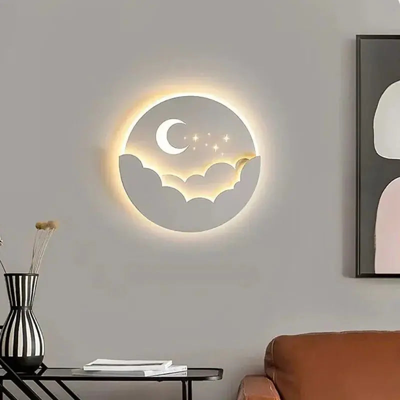 applique murale led moderne pour décoration intérieure et ambiance élégante.