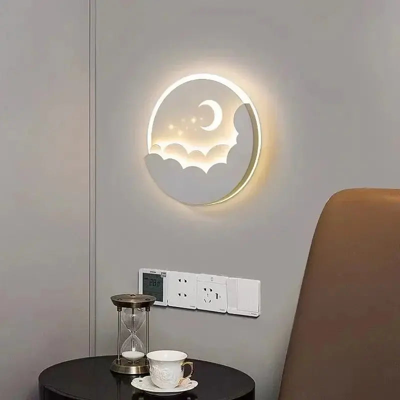 applique murale led moderne pour décoration intérieure et ambiance élégante.