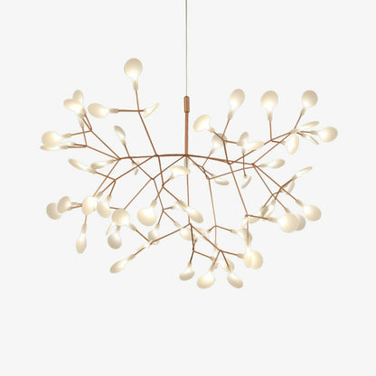 Suspension design moderne LED arbre doré Home.