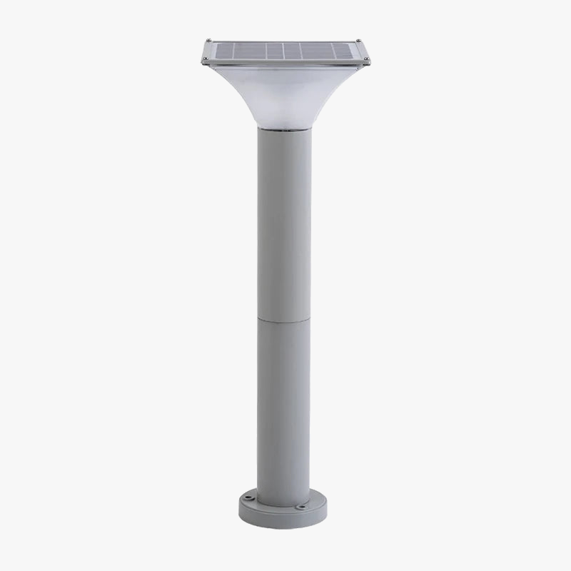 lampe solaire à led pour jardin et extérieur moderne.