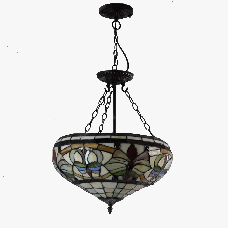 lustre rétro style européen lampes tiffany pour décoration intérieure Rayonnia_marketplace  Luminaire Rayonnia