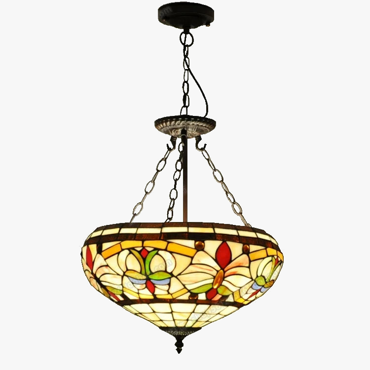 lustre rétro style européen lampes tiffany pour décoration intérieure Rayonnia_marketplace  Luminaire Rayonnia