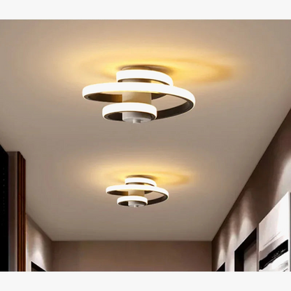 plafonnier à led moderne pour éclairage intérieur design.