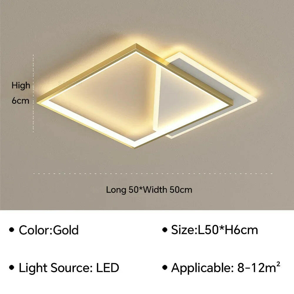 plafonnier led moderne pour décoration d'intérieur élégante.