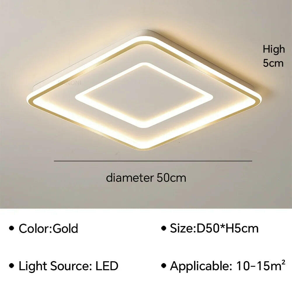 plafonnier led moderne pour décoration d'intérieur élégante.