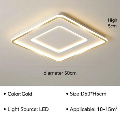 plafonnier led moderne pour décoration d'intérieur élégante.