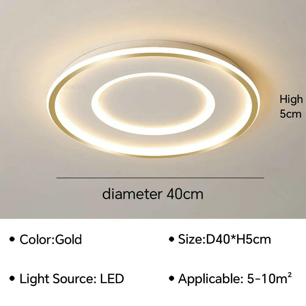 plafonnier led moderne pour décoration d'intérieur élégante.