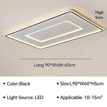 plafonnier led moderne pour décoration d'intérieur élégante.