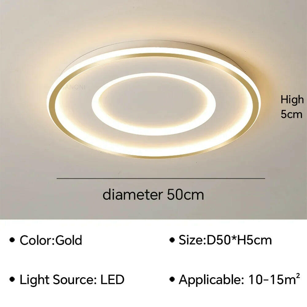 plafonnier led moderne pour décoration d'intérieur élégante.