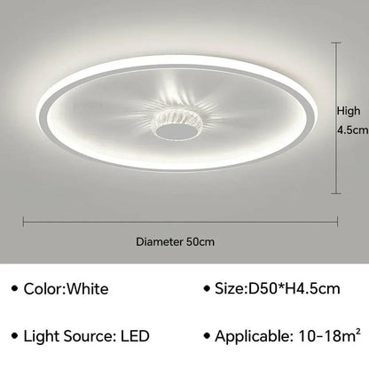 plafonnier led moderne pour décoration intérieure élégante et contemporaine.