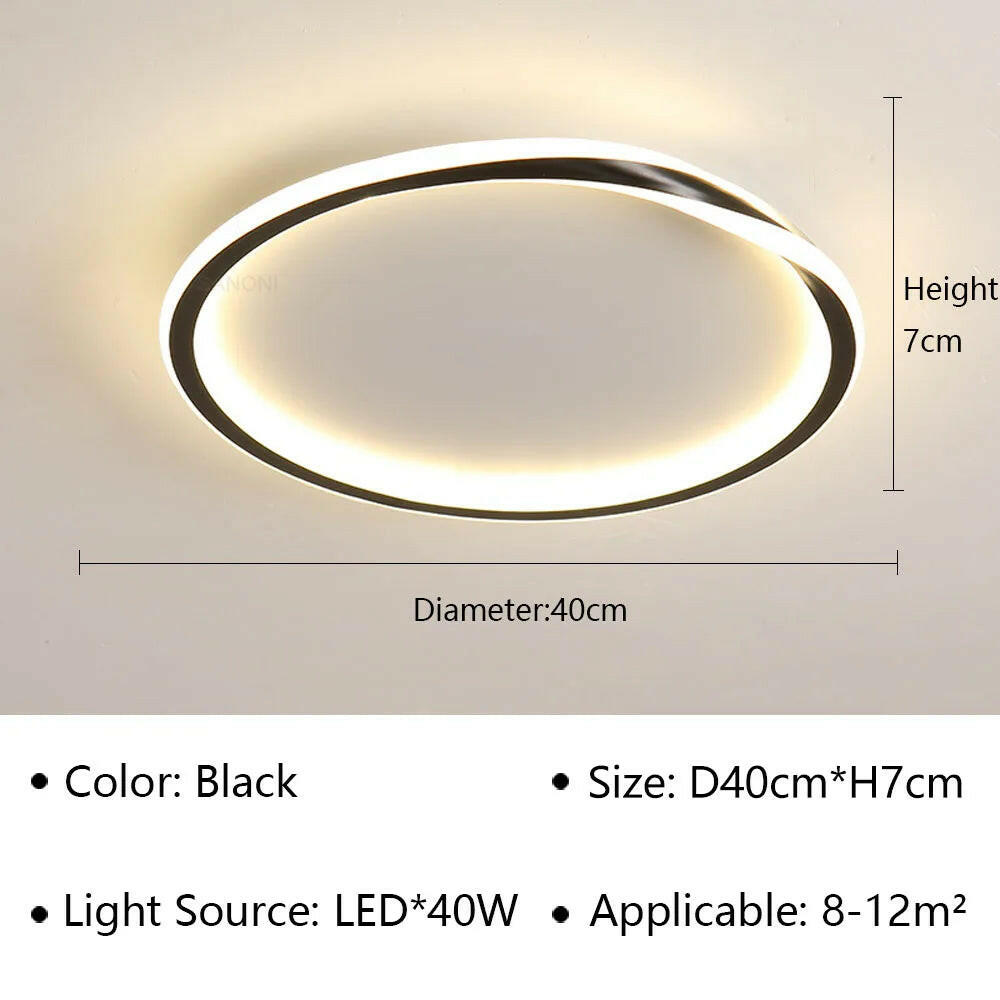 plafonnier led moderne pour décoration intérieure élégante et contemporaine.