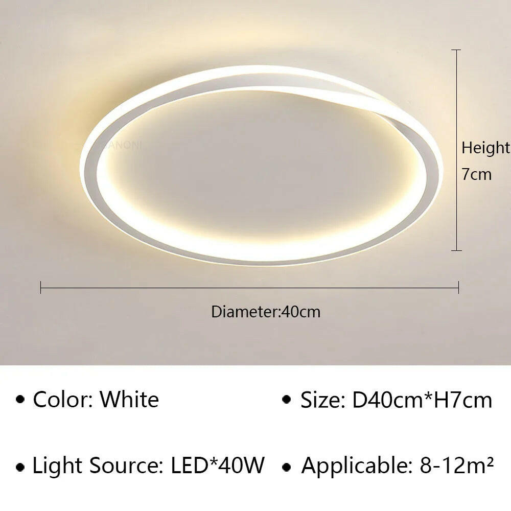 plafonnier led moderne pour décoration intérieure élégante et contemporaine.