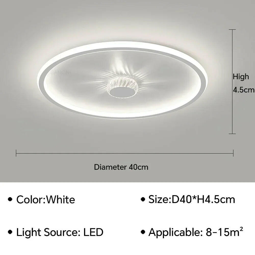 plafonnier led moderne pour décoration intérieure élégante et contemporaine.