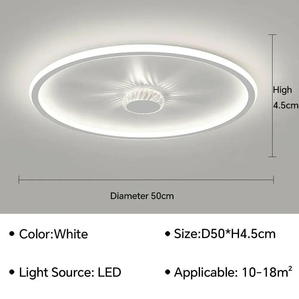 plafonnier led moderne pour décoration intérieure élégante et lumineuse.