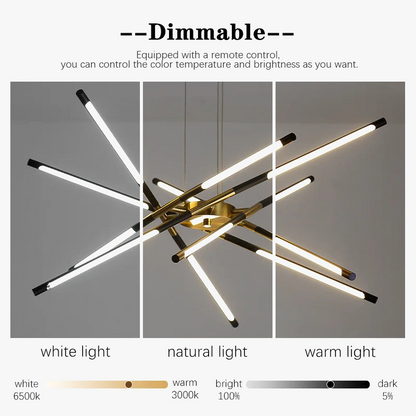 plafonnier led moderne réglable pour éclairage intérieur design.