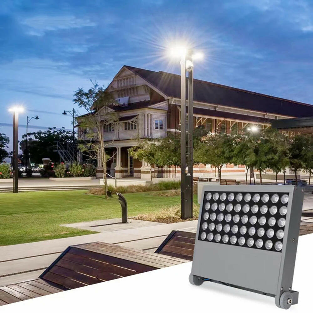 projecteur led étanche pour éclairage extérieur de jardin.