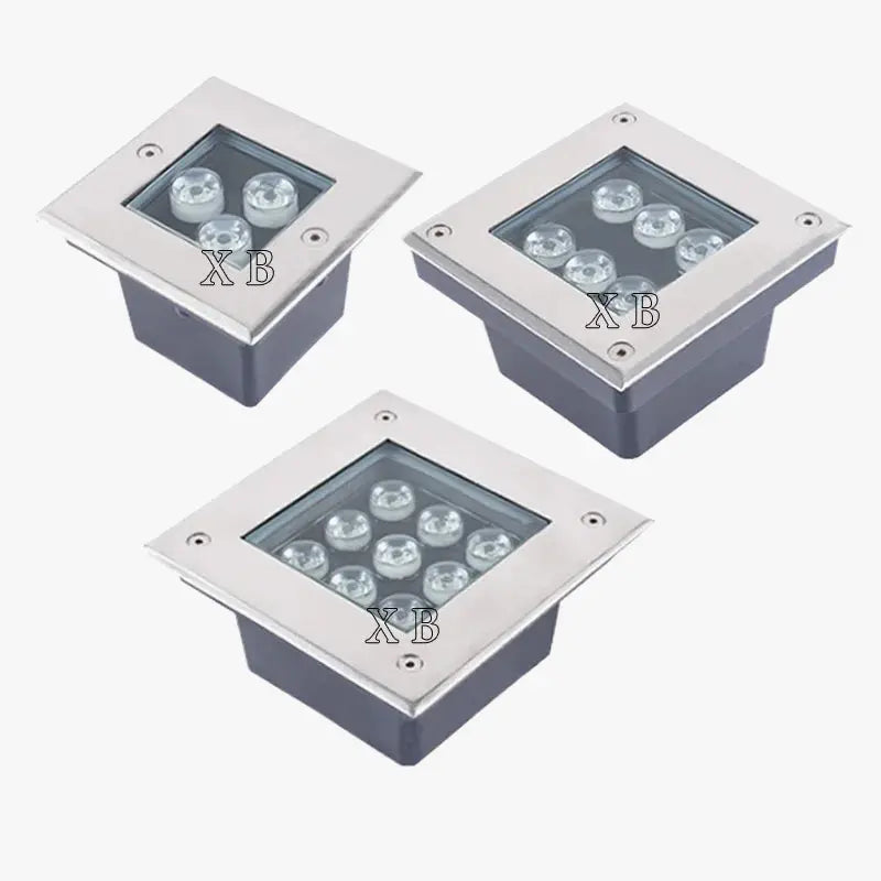 spot led encastrable extérieur éclairage souterrain étanche pour jardin.