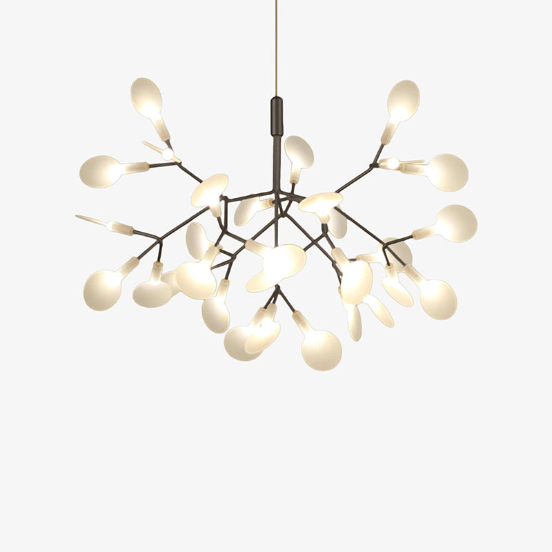 Suspension design moderne LED arbre doré Home.