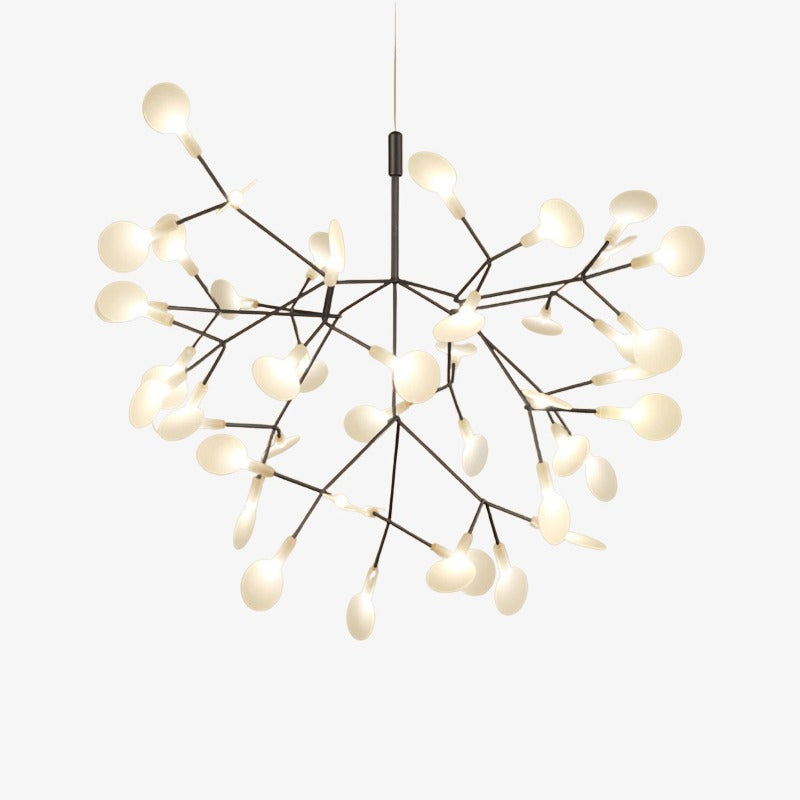 Suspension design moderne LED arbre doré Home.