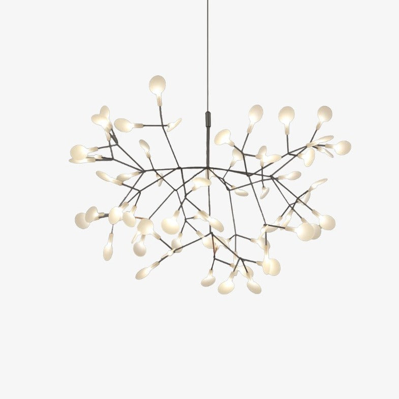 Suspension design moderne LED arbre doré Home.